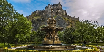 2027 British Isles Golf Cruise Vacation Package Edinburgh Castle, Scotland - PerryGolf + Azamara Cruises